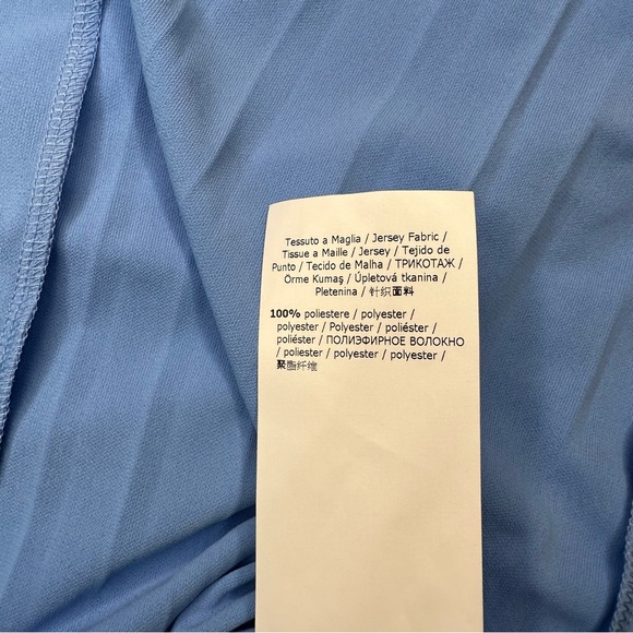 MaxMara Fatuo Pleated Top in Blue Sz Sm - Picture 11 of 11